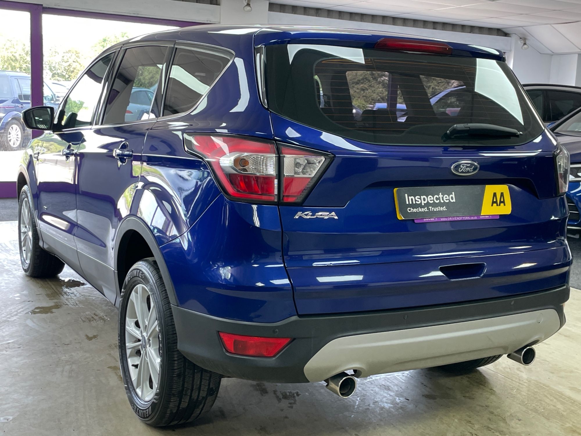 USED 2017 17 FORD KUGA 2.0 TDCi Titanium SUV 5dr Diesel Manual AWD Euro 6 (s/s) (180 ps) 