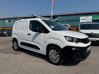 USED 2022 22 PEUGEOT PARTNER 1.5 BlueHDi 1000 Professional Premium Standard Panel Van 5dr Diesel Manual SWB Euro 6 (100 bhp) 2022 ( 22 Reg ) Peugeot Partner Professional Premium. Owner & Full Service History