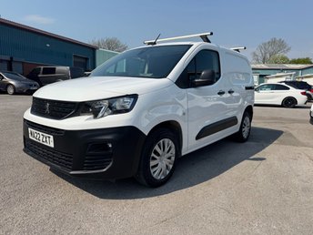 2022 PEUGEOT PARTNER 1.5 BlueHDi 1000 Professional Premium Standard Panel Van 5dr Diesel Manual SWB Euro 6 (100 bhp) &pound;7398.00