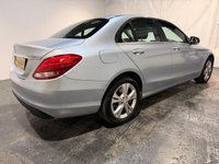 USED 2016 16 MERCEDES-BENZ C-CLASS 2.0 C200 SE Saloon 4dr Petrol 7G-Tronic+ Euro 6 (s/s) (184 ps) 8 MERCEDES SERVICES-SAT NAV-A/C-PARK SENSOR + CAMERA-HEATED LEATHER