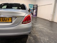 USED 2016 16 MERCEDES-BENZ C-CLASS 2.0 C200 SE Saloon 4dr Petrol 7G-Tronic+ Euro 6 (s/s) (184 ps) 8 MERCEDES SERVICES-SAT NAV-A/C-PARK SENSOR + CAMERA-HEATED LEATHER