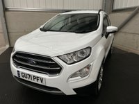 USED 2021 71 FORD ECOSPORT 1.0T ECOBOOST 125PS GPF PETROL MANUAL 5DR SUV TITANIUM BIG SPEC CAR, 1 YEARS MOT