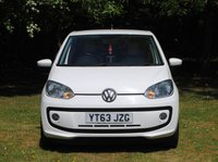 USED 2013 63 VOLKSWAGEN UP! 1.0 High up! Hatchback 3dr Petrol Manual Euro 5 (75 ps) www.suffolkcarcentre.co.uk - Located at Ilketshall