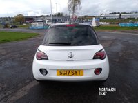 USED 2017 17 VAUXHALL ADAM 1.2i Energised,2017Low Miles,F.S.H,Insurance Group 2,Bluetooth,DAB,Ulez Compliant Bluetooth,DAB,Cruise Control,F.S.H,Ulez Compliant