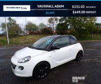 USED 2017 17 VAUXHALL ADAM 1.2i Energised,2017Low Miles,F.S.H,Insurance Group 2,Bluetooth,DAB,Ulez Compliant Bluetooth,DAB,Cruise Control,F.S.H,Ulez Compliant