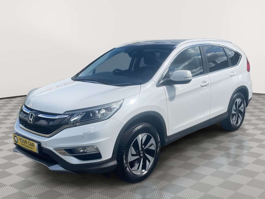 USED 2016 16 HONDA CR-V 1.6 i-DTEC EX SUV 5dr Diesel Manual 4WD Euro 6 (s/s) (160 ps) Rear Camera, Sunroof