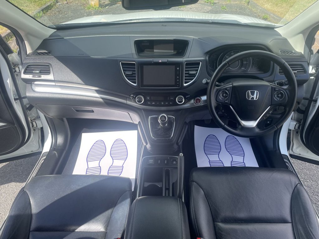 USED 2016 16 HONDA CR-V 1.6 i-DTEC EX SUV 5dr Diesel Manual 4WD Euro 6 (s/s) (160 ps) Rear Camera, Sunroof