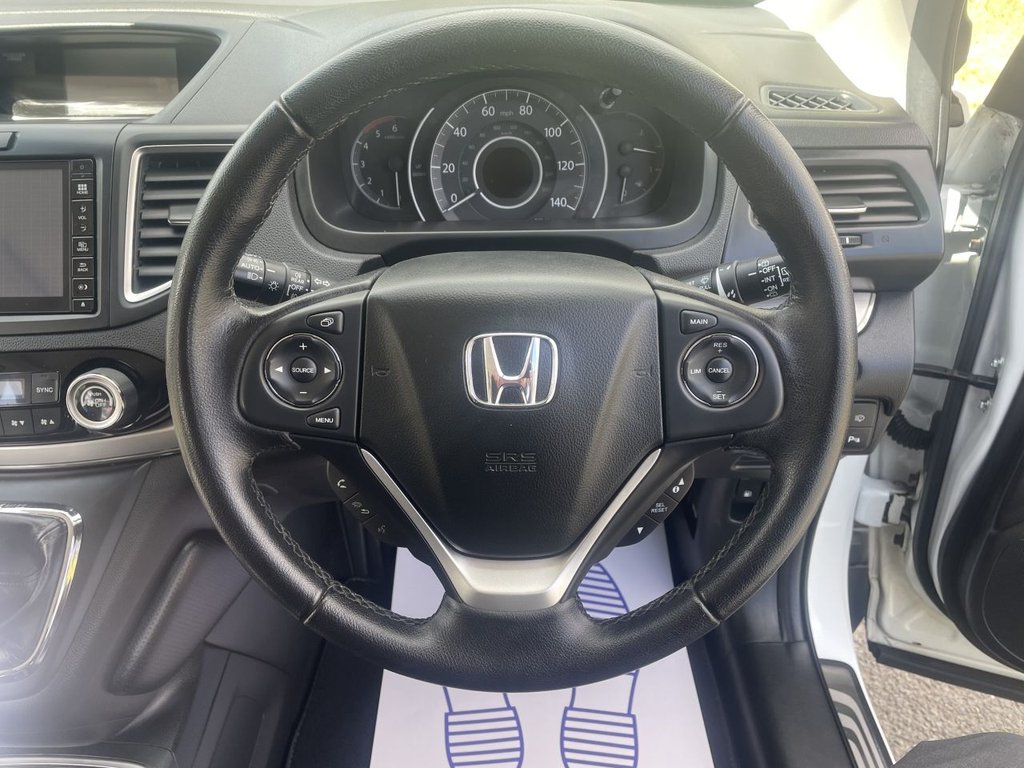 USED 2016 16 HONDA CR-V 1.6 i-DTEC EX SUV 5dr Diesel Manual 4WD Euro 6 (s/s) (160 ps) Rear Camera, Sunroof