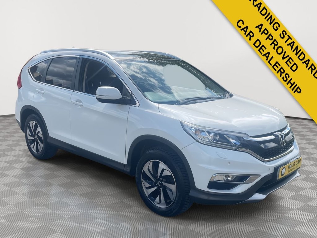 USED 2016 16 HONDA CR-V 1.6 i-DTEC EX SUV 5dr Diesel Manual 4WD Euro 6 (s/s) (160 ps) Rear Camera, Sunroof
