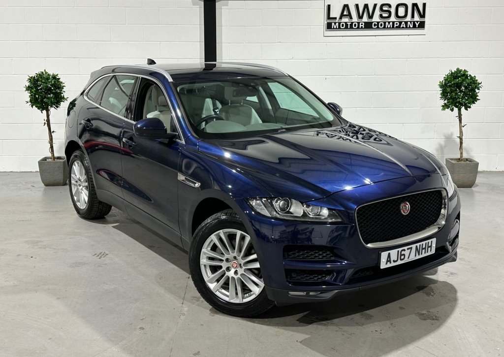 USED 2017 67 JAGUAR F-PACE 2.0 P250i Portfolio SUV 5dr Petrol Auto AWD Euro 6 (s/s) (250 ps) 