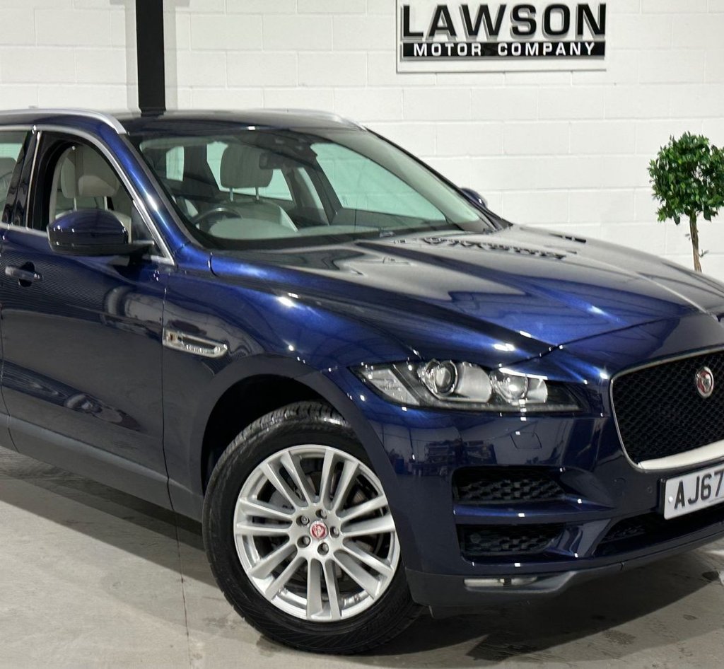 USED 2017 67 JAGUAR F-PACE 2.0 P250i Portfolio SUV 5dr Petrol Auto AWD Euro 6 (s/s) (250 ps) 