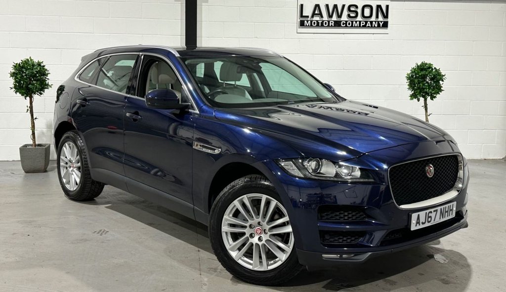 USED 2017 67 JAGUAR F-PACE 2.0 P250i Portfolio SUV 5dr Petrol Auto AWD Euro 6 (s/s) (250 ps) 