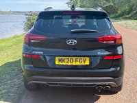 USED 2020 20 HYUNDAI TUCSON 1.6 T-GDi N Line SUV 5dr Petrol DCT Euro 6 (s/s) (177 ps) **PHANTOM BLACK**HEATED SEATS**SAT NAV**CRUISE CONTROL**