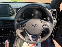 USED 2020 20 HYUNDAI TUCSON 1.6 T-GDi N Line SUV 5dr Petrol DCT Euro 6 (s/s) (177 ps) **PHANTOM BLACK**HEATED SEATS**SAT NAV**CRUISE CONTROL**