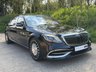 USED 2019 68 MERCEDES-BENZ Maybach S Class 6.0 S650 V12 Maybach Saloon 4dr Petrol G-Tronic+ Euro 6 (s/s) (630 ps) Rear Entertainment - HUD - 4D Surr.