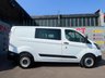 USED 2019 19 FORD TRANSIT CUSTOM 2.0 320 EcoBlue Crew Van Double Cab 5dr Diesel Manual L1 H1 Euro 6 (6 Seat) (105 ps) CREW CAB, 6 SEATS!!!