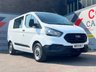 USED 2019 19 FORD TRANSIT CUSTOM 2.0 320 EcoBlue Crew Van Double Cab 5dr Diesel Manual L1 H1 Euro 6 (6 Seat) (105 ps) CREW CAB, 6 SEATS!!!