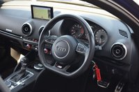 USED 2016 16 AUDI S3 2.0 TFSI Saloon 4dr Petrol S Tronic quattro Euro 6 (s/s) (Nav) (300 ps) 1 OWNER / PAN ROOF / BIG SPEC