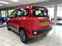 USED 2019 68 FIAT PANDA 1.2 Lounge Hatchback 5dr Petrol Manual Euro 6 (s/s) (69 bhp) TANGO RED / BLACK AND GREY CLOTH TRIM / AIRCON / ELECTRIC FRONT WINDOWS / ELECTRIC MIRRORS / BLUETOOTH / SMARTPHONE HOLDER / USB / FM AM TUNER / REMOTE LOCKING / REAR WASH WIPE / FLOOR MATS / 15" ALLOY WHEELS / SERVICE HISTORY / FRESH MOT