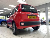 USED 2019 68 FIAT PANDA 1.2 Lounge Hatchback 5dr Petrol Manual Euro 6 (s/s) (69 bhp) TANGO RED / BLACK AND GREY CLOTH TRIM / AIRCON / ELECTRIC FRONT WINDOWS / ELECTRIC MIRRORS / BLUETOOTH / SMARTPHONE HOLDER / USB / FM AM TUNER / REMOTE LOCKING / REAR WASH WIPE / FLOOR MATS / 15" ALLOY WHEELS / SERVICE HISTORY / FRESH MOT