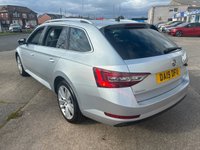 USED 2019 19 SKODA SUPERB 2.0 TDI SE L Executive Estate 5dr Diesel Manual Euro 6 (s/s) (150 ps) SERVICE HISTORY* SAT NAV* PARKING SENSORS* CRUISE CONTROL* ELECTRIC HANDBRAKE* ELECTRIC BOOT RELEASE* AUTO START / STOP* ECO / SPORT MODE* 6 SPEED* BLIND SPOT DETECTION* DUAL CLIMATE CONTROL WITH AIR CON* FULL LEATHER* HEATED SEATS