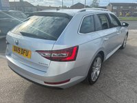 USED 2019 19 SKODA SUPERB 2.0 TDI SE L Executive Estate 5dr Diesel Manual Euro 6 (s/s) (150 ps) SERVICE HISTORY* SAT NAV* PARKING SENSORS* CRUISE CONTROL* ELECTRIC HANDBRAKE* ELECTRIC BOOT RELEASE* AUTO START / STOP* ECO / SPORT MODE* 6 SPEED* BLIND SPOT DETECTION* DUAL CLIMATE CONTROL WITH AIR CON* FULL LEATHER* HEATED SEATS