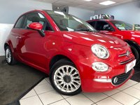 USED 2017 17 FIAT 500 1.2 Lounge Hatchback 3dr Petrol Manual Euro 6 (s/s) (69 bhp) WE GUARANTEE TO BEAT ANY 'WE BUY ANY CAR' VALUATION ON YOUR PART EXCHANGE