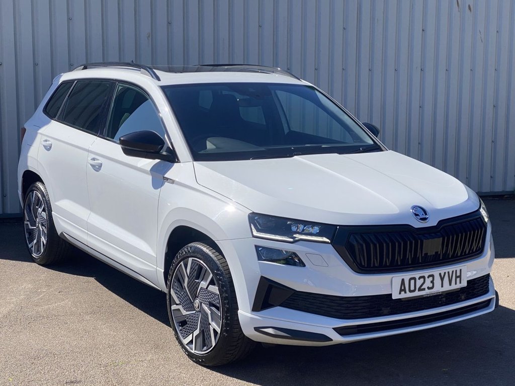 USED 2023 23 SKODA KAROQ 2.0 TSI SportLine SUV 5dr Petrol DSG 4WD Euro 6 (s/s) (190 ps) SUV