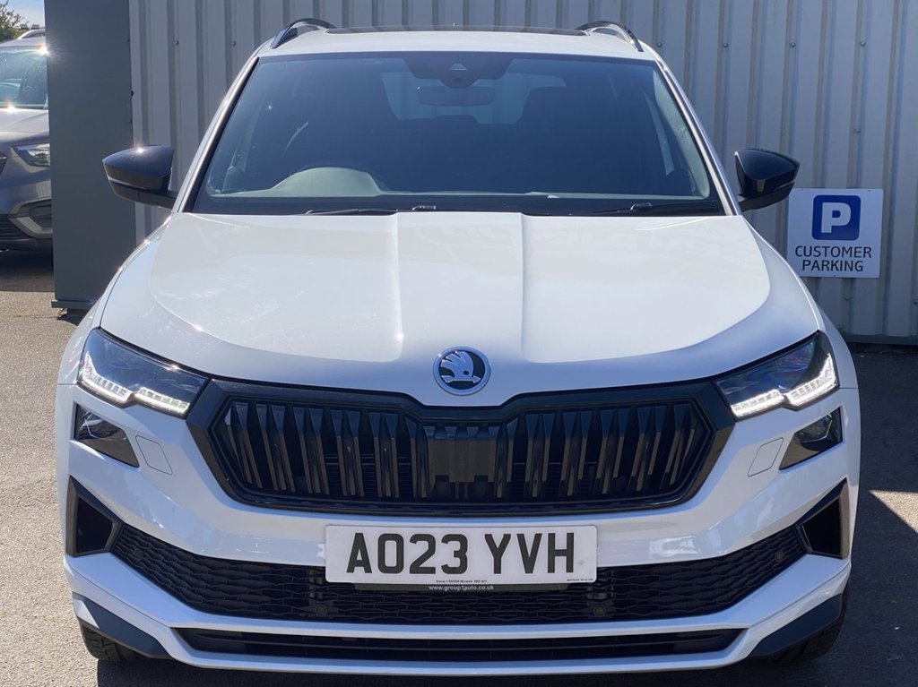 USED 2023 23 SKODA KAROQ 2.0 TSI SportLine SUV 5dr Petrol DSG 4WD Euro 6 (s/s) (190 ps) SUV