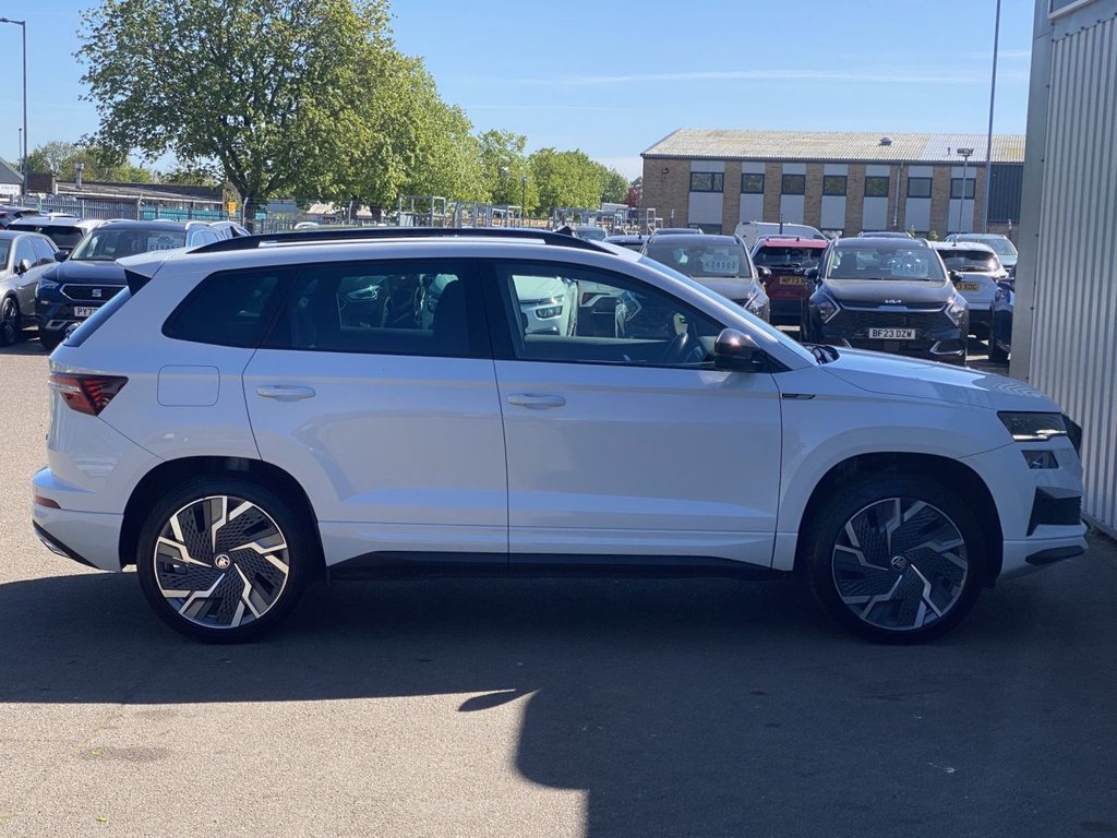 USED 2023 23 SKODA KAROQ 2.0 TSI SportLine SUV 5dr Petrol DSG 4WD Euro 6 (s/s) (190 ps) SUV