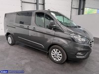 USED 2022 72 FORD TRANSIT CUSTOM 2.0 320 EcoBlue Limited Crew Van Auto L2 H1 Euro 6 (170 ps) LWB 170 AUTO HUGE SPEC