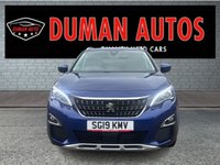 USED 2019 19 PEUGEOT 3008 1.5 BlueHDi Allure SUV 5dr Diesel Manual Euro 6 (s/s) (130 ps) PARKING AID+ REVERSING CAMERA+ PRIVACY GLASS+ HALF LEATHER TRIM+ DUAL CLIMATE CONTROL+ CRUISE CONTROL+ AUTO HEADLIGHTS+ DAB+ BLUETOOTH+ SAT NAV+ APPLE CARPLAY+ SPARE WHEEL+ 18 INCH ALLOY WHEELS+ FULL SERVICE HISTORY+