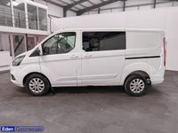 USED 2022 72 FORD TRANSIT CUSTOM 2.0 320 EcoBlue Limited Crew Van Double Cab Auto L1 H1 Euro 6 (170 ps) 