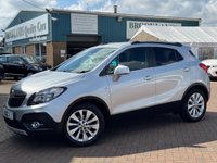 USED 2015 65 VAUXHALL MOKKA 1.4i Turbo SE SUV Sovereign Silver Petrol Manual 2WD Euro 6 (s/s) (140 ps) LOVELY MOKKA GREY-BLACK LEATHER HEATED SEATS HEATED STEERING WHEEL PRIVACY GLASS DAB RADIO PARKING SENSORS