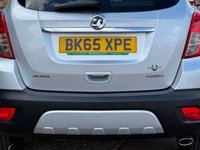 USED 2015 65 VAUXHALL MOKKA 1.4i Turbo SE SUV Sovereign Silver Petrol Manual 2WD Euro 6 (s/s) (140 ps) LOVELY MOKKA GREY-BLACK LEATHER HEATED SEATS HEATED STEERING WHEEL PRIVACY GLASS DAB RADIO PARKING SENSORS
