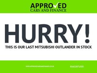 USED 2017 17 MITSUBISHI OUTLANDER Black 2.0h 12kWh 4h PHEV SUV, 46,500 miles, ULEZ compliant, Automatic, 4WD, Sunroof, Sat Nav, Leather, Heated seats, Climate control, 360 Camera This 2017 Mitsubishi Outlander 4h offers exceptionally low mileage for its age, having covered just 46,500 miles. This 2.0L Petrol Plug-in Hybrid is a Euro 6 compliant vehicle, benefiting from Four Wheel Drive for assured traction. It comes with a 3 month warranty and an MOT valid until December 2026, providing peace of mind. Notable features include Air Conditioning with Dual Climate Control, LED Headlights with Auto Levelling, and a 360 Degree Camera for effortless parking assistance.  Further