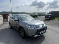 USED 2014 14 MITSUBISHI OUTLANDER 2.2 DI-D GX4 SUV 5dr Diesel Auto 4WD Euro 5 (s/s) (150 ps) LOVELY 7 SEATER AUTOMATIC