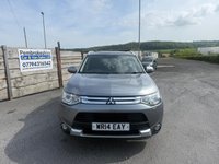 USED 2014 14 MITSUBISHI OUTLANDER 2.2 DI-D GX4 SUV 5dr Diesel Auto 4WD Euro 5 (s/s) (150 ps) LOVELY 7 SEATER AUTOMATIC