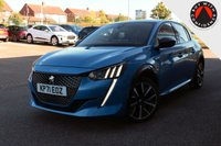 USED 2021 71 PEUGEOT 208 1.2 PureTech GT Hatchback 5dr Petrol Manual Euro 6 (s/s) (100 ps) - EURO 6 - ULEZ - SAT NAV - APPLE/ANDROID CARPLAY - R/CAMERA - P/SENSORS - DIGITAL DASH - 17" ALLOYS - CRUISE/LDW/BSA - LEDS - DAB & BLUETOOTH