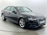 USED 2017 67 AUDI A4 2.0 TDI ultra S line Euro 6 (s/s) 4dr CARPLAY, ALL LED, H-SEATS, 18"