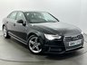 USED 2017 67 AUDI A4 2.0 TDI ultra S line Euro 6 (s/s) 4dr CARPLAY, ALL LED, H-SEATS, 18"