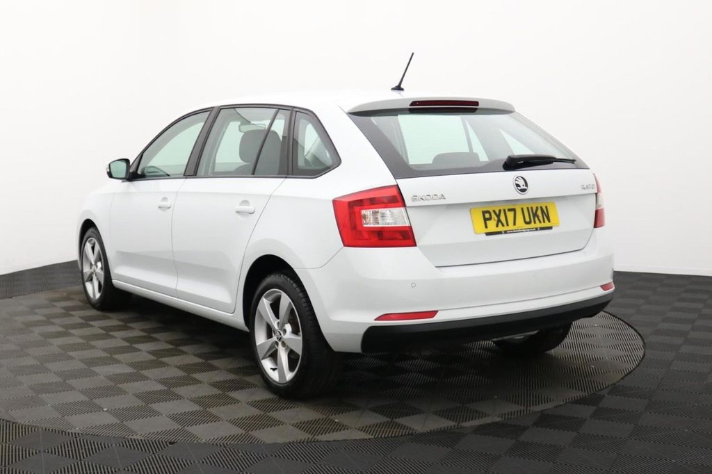 USED 2017 17 SKODA RAPID SPACEBACK 1.2 TSI SE Tech Hatchback 5dr Petrol DSG Euro 6 (s/s) (90 ps) Car Play, Sat Nav, Cruise