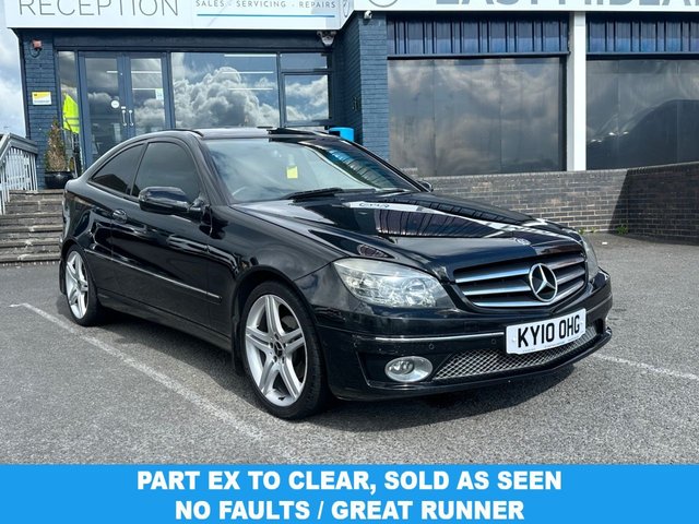 2010 MERCEDES CLC CLASS 1.8 CLC180K SPORT COUPE 3DR PETROL AUTO EURO 4 143 PS PARKING... photo