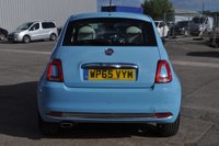 USED 2015 65 FIAT 500 1.2 Lounge Hatchback 3dr Petrol Manual Euro 6 (s/s) (69 bhp) Parking Sensors - &pound;20 Road Tax - Panoramic Roof - Air Conditioning
