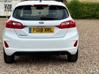 USED 2018 18 FORD FIESTA 1.0T EcoBoost Zetec Hatchback 5dr Petrol Manual Euro 6 (s/s) (100 ps) 72173 miles