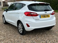 USED 2018 18 FORD FIESTA 1.0T EcoBoost Zetec Hatchback 5dr Petrol Manual Euro 6 (s/s) (100 ps) 72173 miles