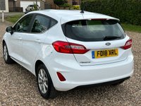 USED 2018 18 FORD FIESTA 1.0T EcoBoost Zetec Hatchback 5dr Petrol Manual Euro 6 (s/s) (100 ps) 72173 miles