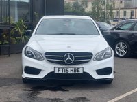USED 2015 15 MERCEDES-BENZ E-CLASS 3.0 E350 V6 BlueTEC AMG Night Edition Saloon 4dr Diesel G-Tronic+ Euro 6 (s/s) (258 ps) 