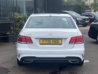 USED 2015 15 MERCEDES-BENZ E-CLASS 3.0 E350 V6 BlueTEC AMG Night Edition Saloon 4dr Diesel G-Tronic+ Euro 6 (s/s) (258 ps) 