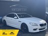 USED 2013 13 BMW 6 SERIES GRAN COUPE 3.0 640d M Sport Auto Euro 5 (s/s) 4dr Service History
